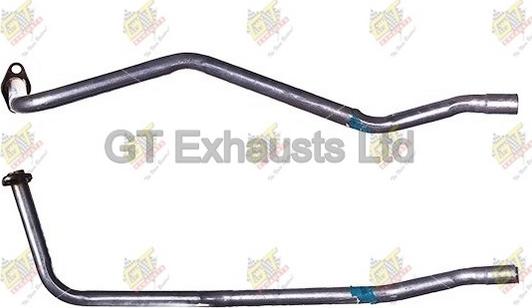 GT Exhausts GGM005 - Труба вихлопного газу autocars.com.ua