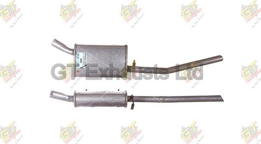 GT Exhausts GGM083 - Глушник вихлопних газів кінцевий autocars.com.ua