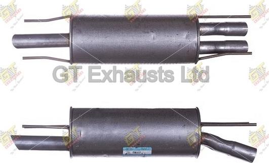 GT Exhausts GGM175 - Глушник вихлопних газів кінцевий autocars.com.ua