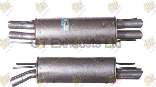 GT Exhausts GGM179 - Глушник вихлопних газів кінцевий autocars.com.ua