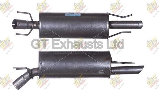 GT Exhausts GGM182 - Глушник вихлопних газів кінцевий autocars.com.ua