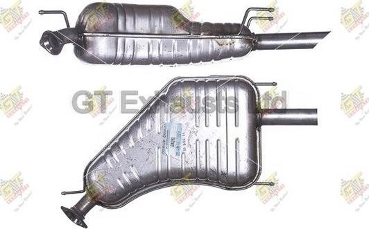 GT Exhausts GGM396 - Глушник вихлопних газів кінцевий autocars.com.ua