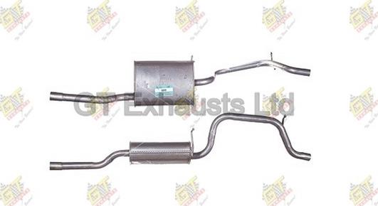 GT Exhausts GGM440 - Глушник вихлопних газів кінцевий autocars.com.ua