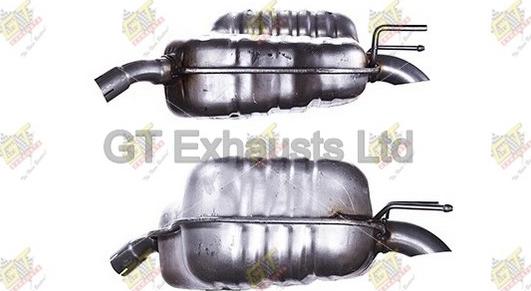 GT Exhausts GGM446 - Глушник вихлопних газів кінцевий autocars.com.ua