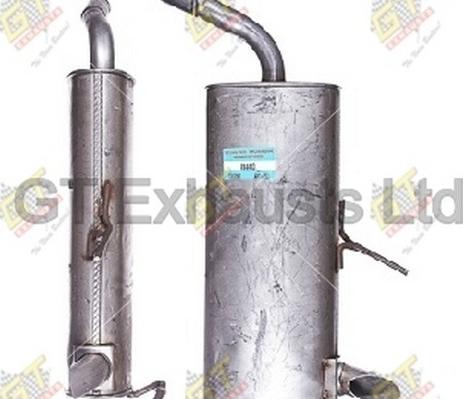 GT Exhausts GGM449 - Глушник вихлопних газів кінцевий autocars.com.ua