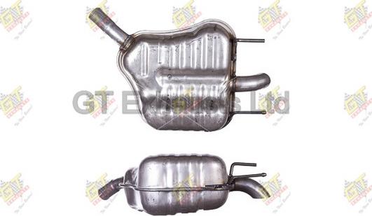 GT Exhausts GGM452 - Глушник вихлопних газів кінцевий autocars.com.ua