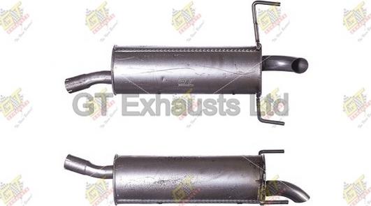 GT Exhausts GGM475 - Глушник вихлопних газів кінцевий autocars.com.ua