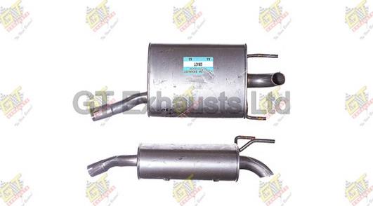 GT Exhausts GGM477 - Глушник вихлопних газів кінцевий autocars.com.ua