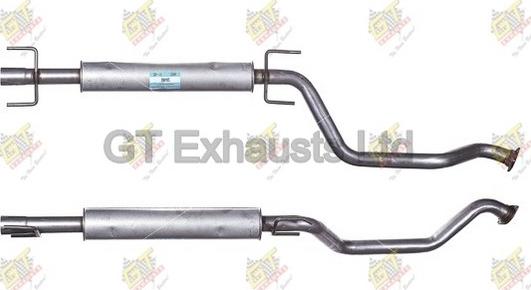 GT Exhausts GGM482 - Система випуску ОГ autocars.com.ua