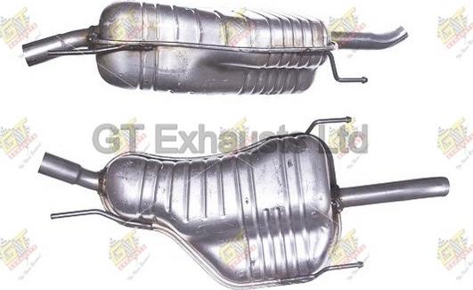 GT Exhausts GGM505 - Глушник вихлопних газів кінцевий autocars.com.ua