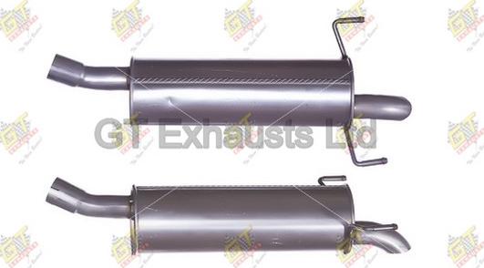 GT Exhausts GGM516 - Глушник вихлопних газів кінцевий autocars.com.ua