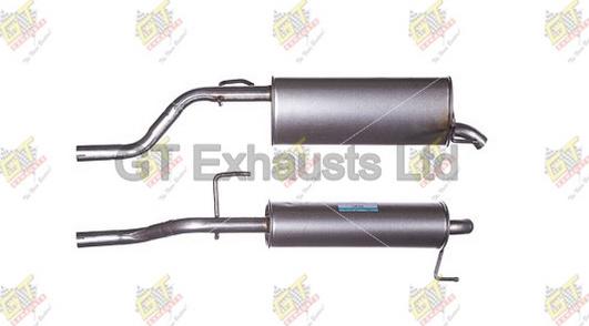 GT Exhausts GGM560 - Глушник вихлопних газів кінцевий autocars.com.ua