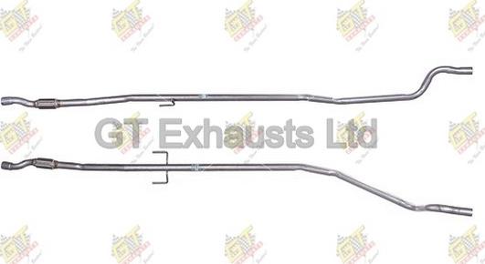 GT Exhausts GGM582 - Труба вихлопного газу autocars.com.ua