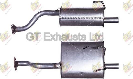 GT Exhausts GHA230 - Глушник вихлопних газів кінцевий autocars.com.ua