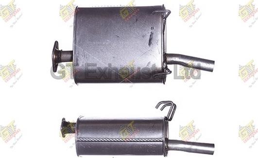 GT Exhausts GHA283 - Глушник вихлопних газів кінцевий autocars.com.ua