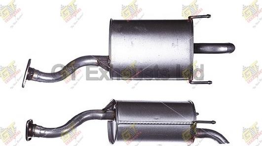 GT Exhausts GHA320 - Глушитель выхлопных газов, конечный autodnr.net