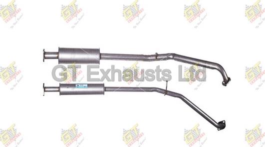 GT Exhausts GHD139 - Труба вихлопного газу autocars.com.ua