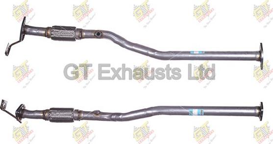 GT Exhausts GHY089 - Труба вихлопного газу autocars.com.ua