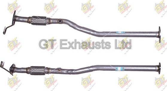 GT Exhausts GHY104 - Труба вихлопного газу autocars.com.ua