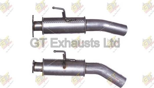 GT Exhausts GIZ036 - Глушник вихлопних газів кінцевий autocars.com.ua