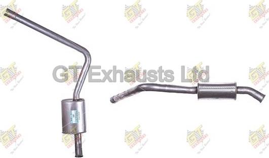 GT Exhausts GLV012 - Глушник вихлопних газів кінцевий autocars.com.ua