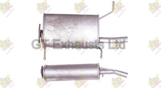 GT Exhausts GMA122 - Глушник вихлопних газів кінцевий autocars.com.ua