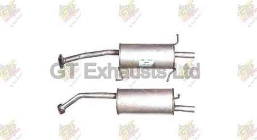 GT Exhausts GMA148 - Глушник вихлопних газів кінцевий autocars.com.ua