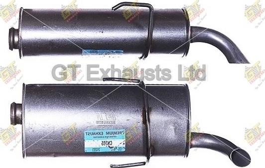 GT Exhausts GPG220 - Глушник вихлопних газів кінцевий autocars.com.ua