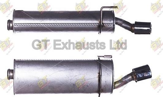 GT Exhausts GPG410 - Глушник вихлопних газів кінцевий autocars.com.ua