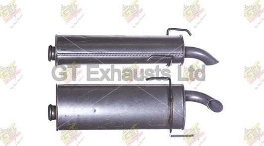 GT Exhausts GPG432 - Глушник вихлопних газів кінцевий autocars.com.ua