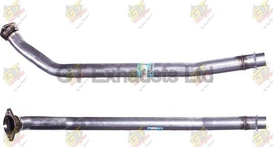 GT Exhausts GPG483 - Труба вихлопного газу autocars.com.ua