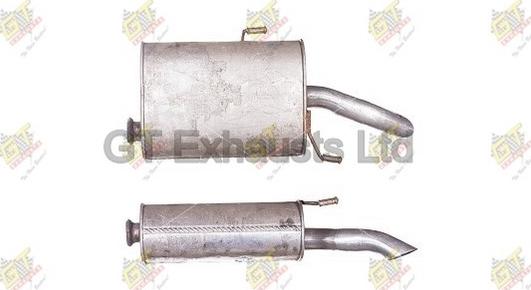 GT Exhausts GPG596 - Глушник вихлопних газів кінцевий autocars.com.ua