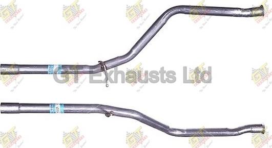 GT Exhausts GPG615 - Труба вихлопного газу autocars.com.ua