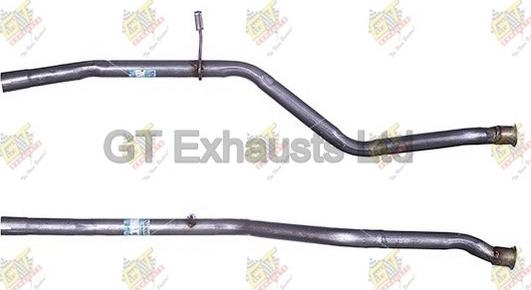 GT Exhausts GPG616 - Труба вихлопного газу autocars.com.ua