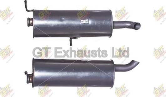 GT Exhausts GPG639 - Глушник вихлопних газів кінцевий autocars.com.ua