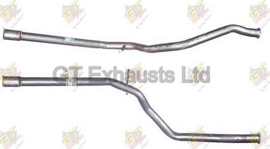 GT Exhausts GPG663 - Труба вихлопного газу autocars.com.ua