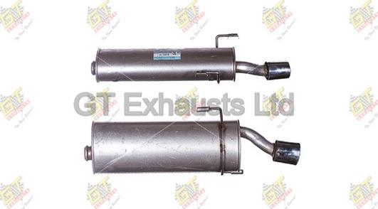 GT Exhausts GPG669 - Глушник вихлопних газів кінцевий autocars.com.ua