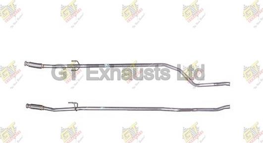 GT Exhausts GPG704 - Труба вихлопного газу autocars.com.ua