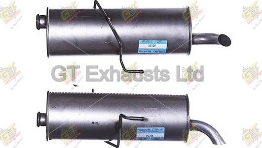 GT Exhausts GPG706 - Глушник вихлопних газів кінцевий autocars.com.ua