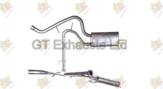 GT Exhausts GPG740 - Глушник вихлопних газів кінцевий autocars.com.ua