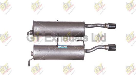 GT Exhausts GPG743 - Глушник вихлопних газів кінцевий autocars.com.ua