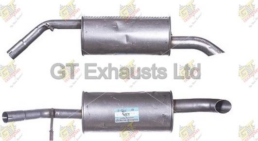 GT Exhausts GPG834 - Глушитель выхлопных газов, конечный autodnr.net