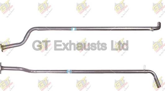 GT Exhausts GRA936 - Труба вихлопного газу autocars.com.ua