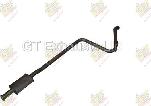 GT Exhausts GRN329 - Середній глушник вихлопних газів autocars.com.ua