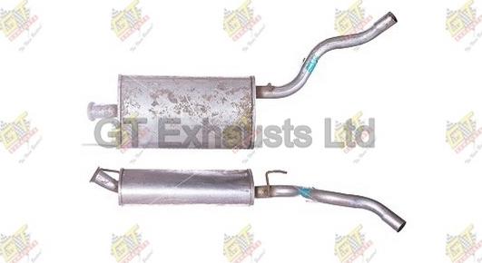 GT Exhausts GRN330 - Глушник вихлопних газів кінцевий autocars.com.ua