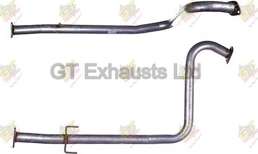 GT Exhausts GRR254 - Труба вихлопного газу autocars.com.ua