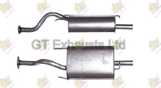 GT Exhausts GRR259 - Глушник вихлопних газів кінцевий autocars.com.ua