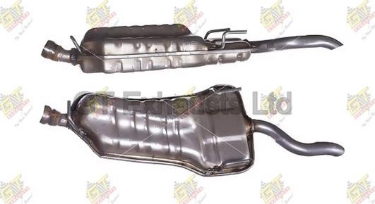 GT Exhausts GSB104 - Глушник вихлопних газів кінцевий autocars.com.ua