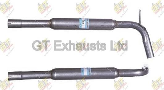 GT Exhausts GSE027 - Средний глушитель выхлопных газов autodnr.net