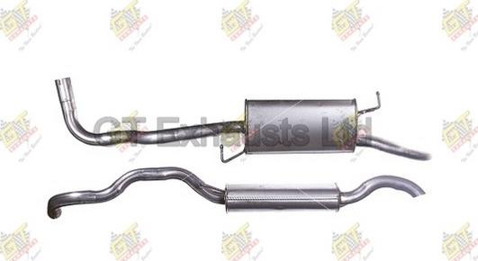 GT Exhausts GSE103 - Глушник вихлопних газів кінцевий autocars.com.ua